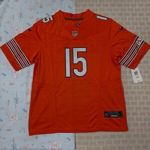 NFL Chicago Bears Orange #15 Jersey